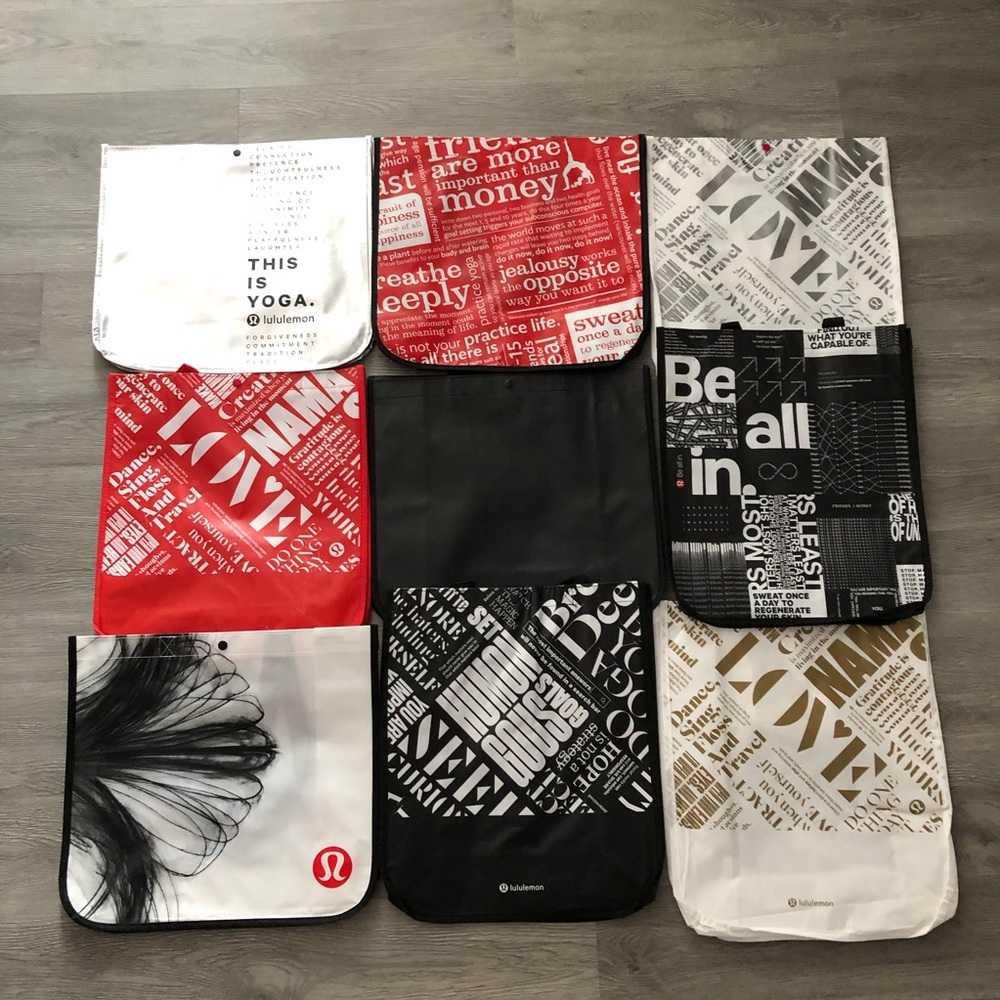 9 Lululemon Bags Large